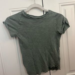 women’s free people we the free baby tee size xxs